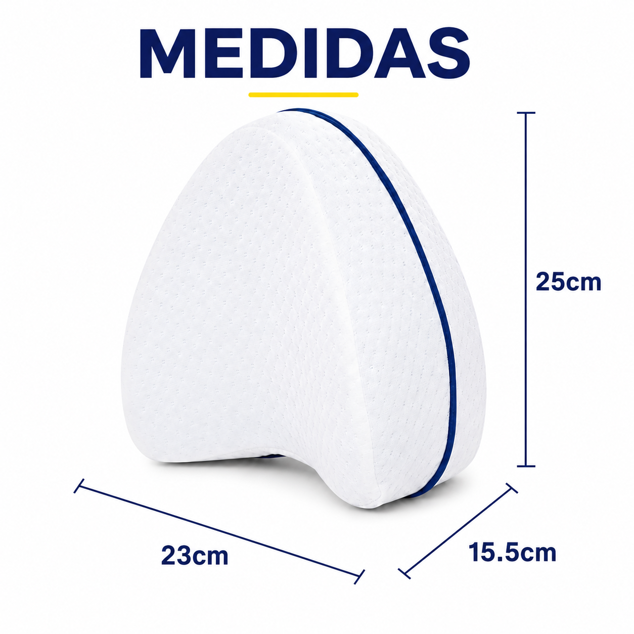Almohada Ortopédica para Piernas: Alivio de Espalda y Caderas