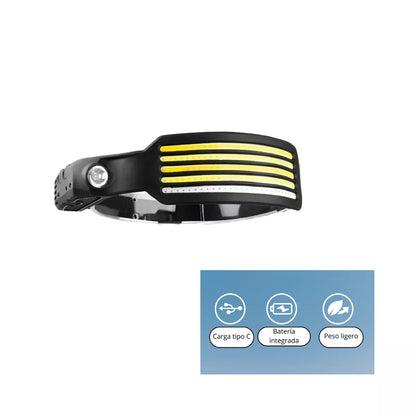 VisionPro™ | Linterna Frontal LED con Sensor (230°)