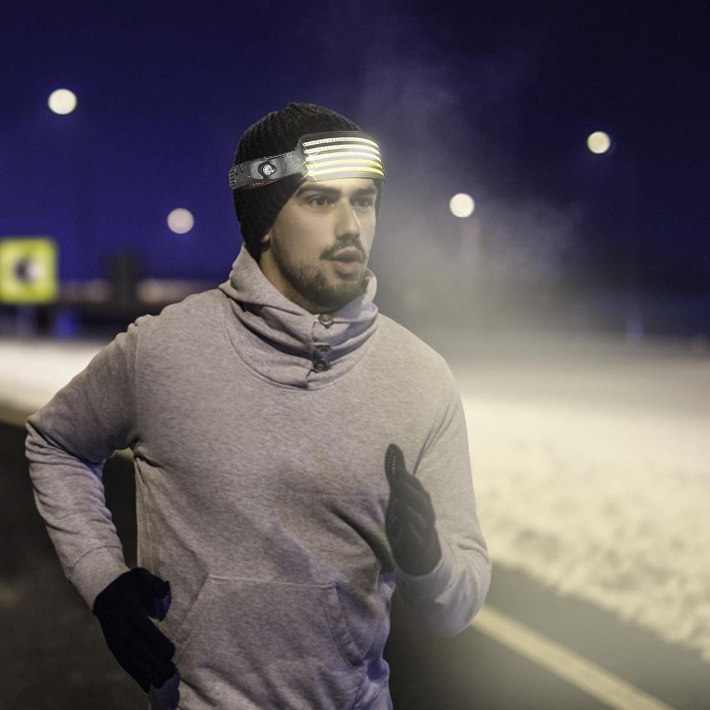 VisionPro™ | Linterna Frontal LED con Sensor (230°)