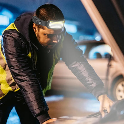VisionPro™ | Linterna Frontal LED con Sensor (230°)