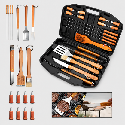 Set Parrillero Asado 18 Piezas | Especial Fiestas Patrias