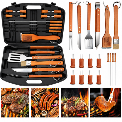 Set Parrillero Asado 18 Piezas | Especial Fiestas Patrias