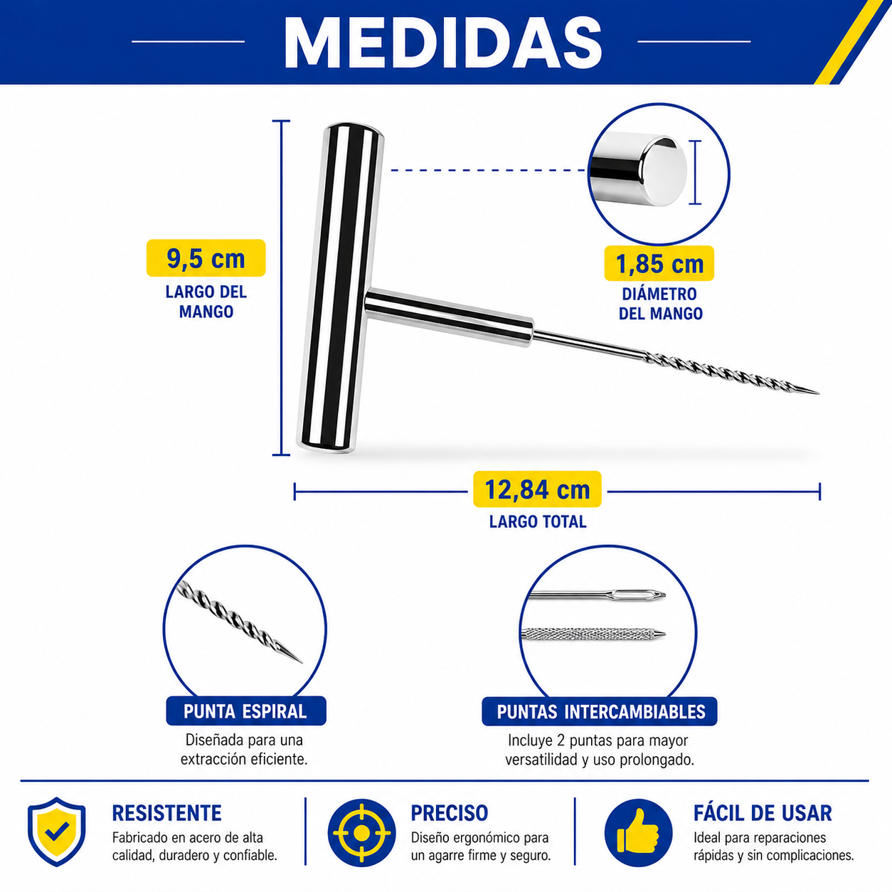 Kit Universal de Reparación de Pinchazos | TireFix Pro™