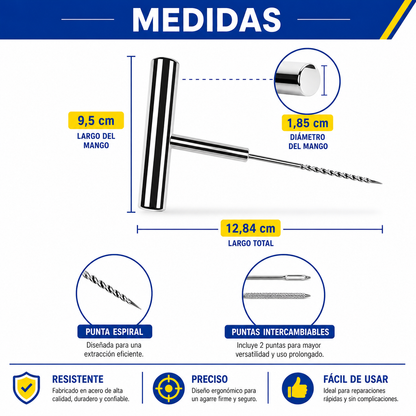 Kit Universal de Reparación de Pinchazos | TireFix Pro™