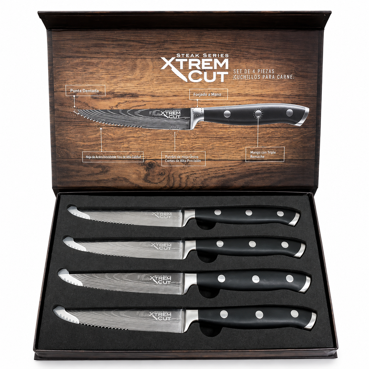 Xtrem Cut™ | Set de Cuchillos Edición Maestro Asador