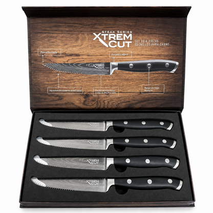 Xtrem Cut™ | Set de Cuchillos Edición Maestro Asador