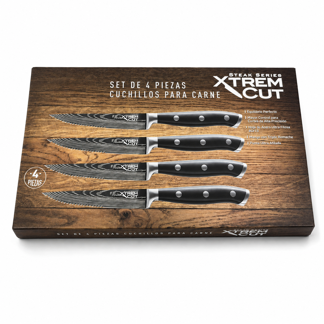 Xtrem Cut™ | Set de Cuchillos Edición Maestro Asador