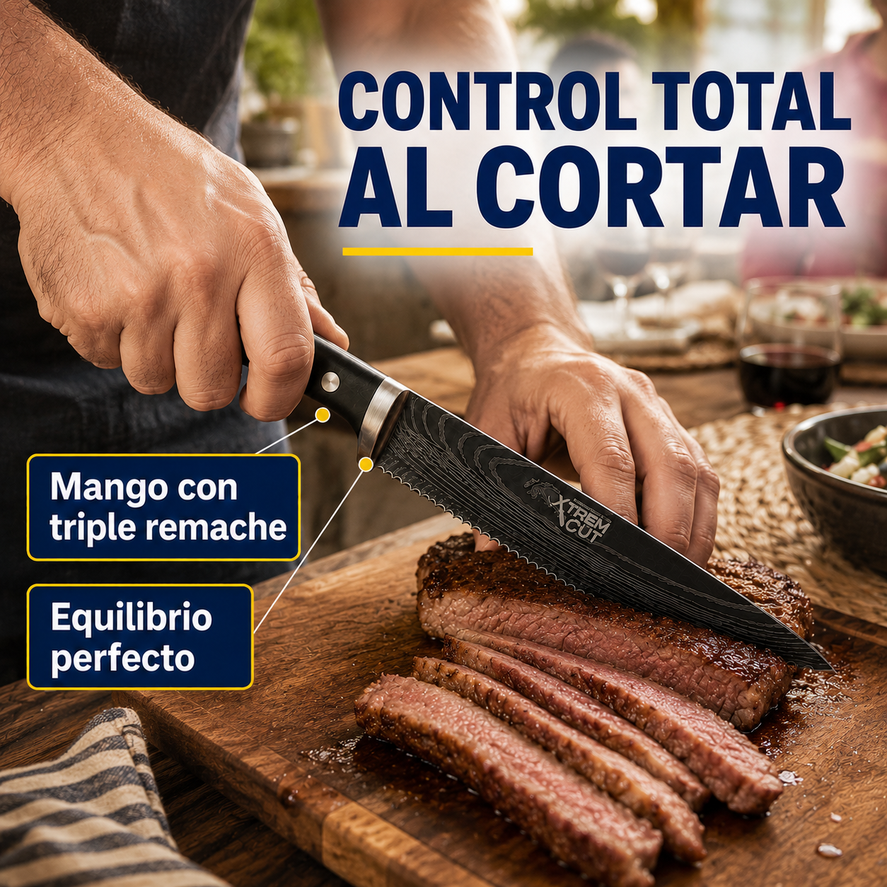 Xtrem Cut™ | Set de Cuchillos Edición Maestro Asador