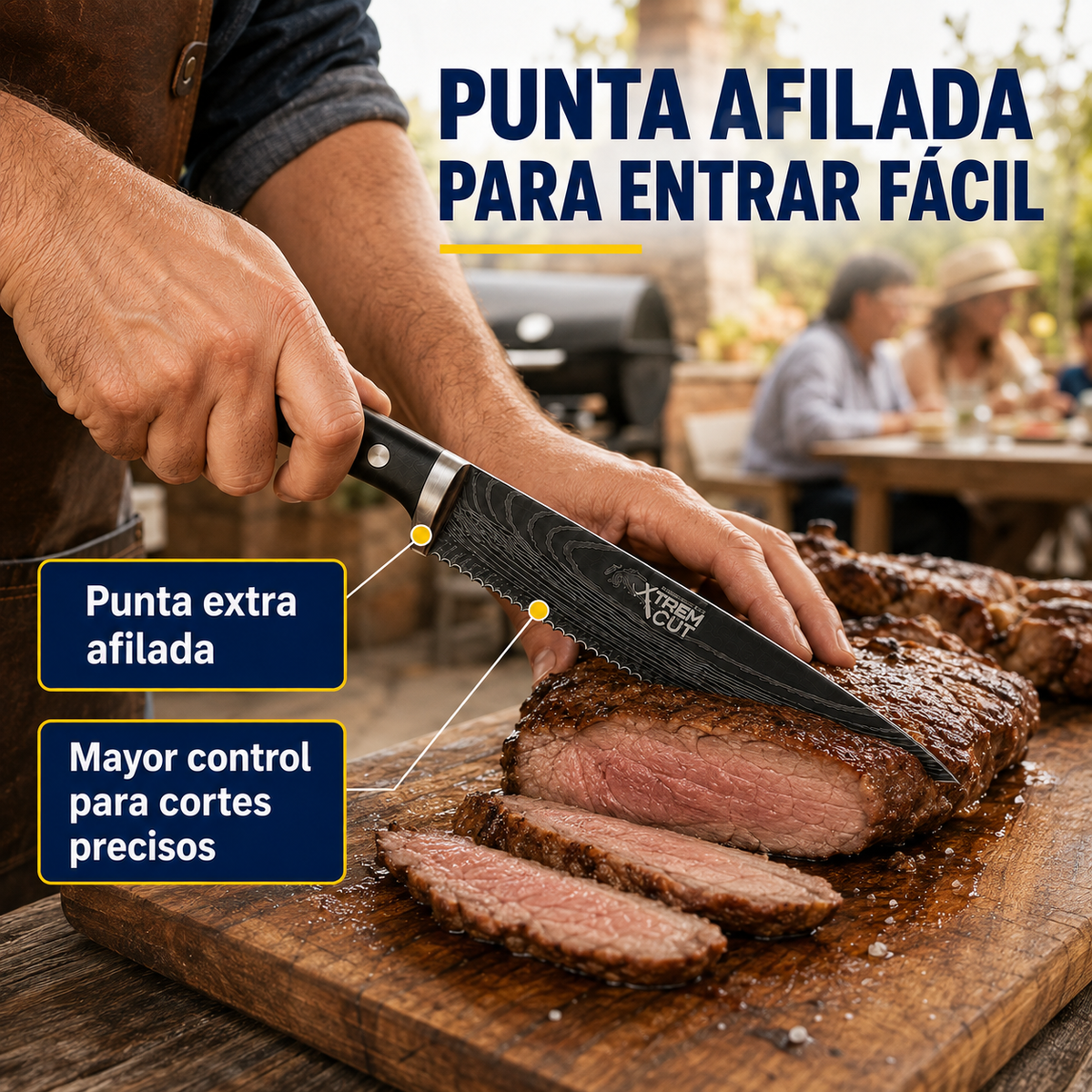 Xtrem Cut™ | Set de Cuchillos Edición Maestro Asador