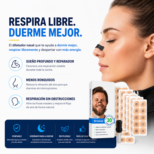 AeroSleep™ | Dilatador Nasal Anti-Ronquidos