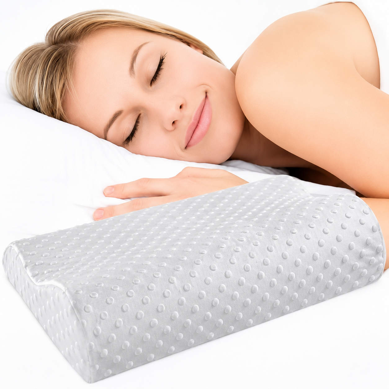ErgoRest™ | Almohada Terapéutica y Cervical Ergonómica
