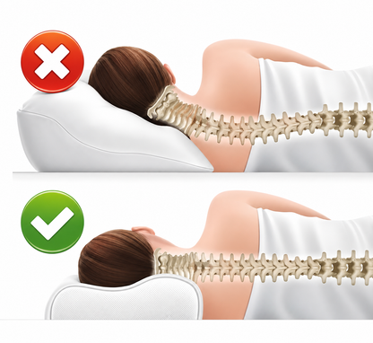 ErgoRest™ | Almohada Terapéutica y Cervical Ergonómica