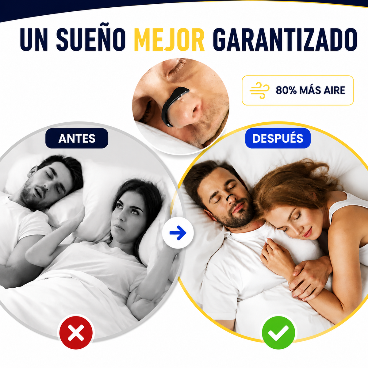 AeroSleep™ | Dilatador Nasal Anti-Ronquidos