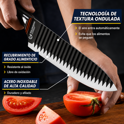 Set de Cuchillos Antiadherentes PRO | Especial Fiestas Patrias