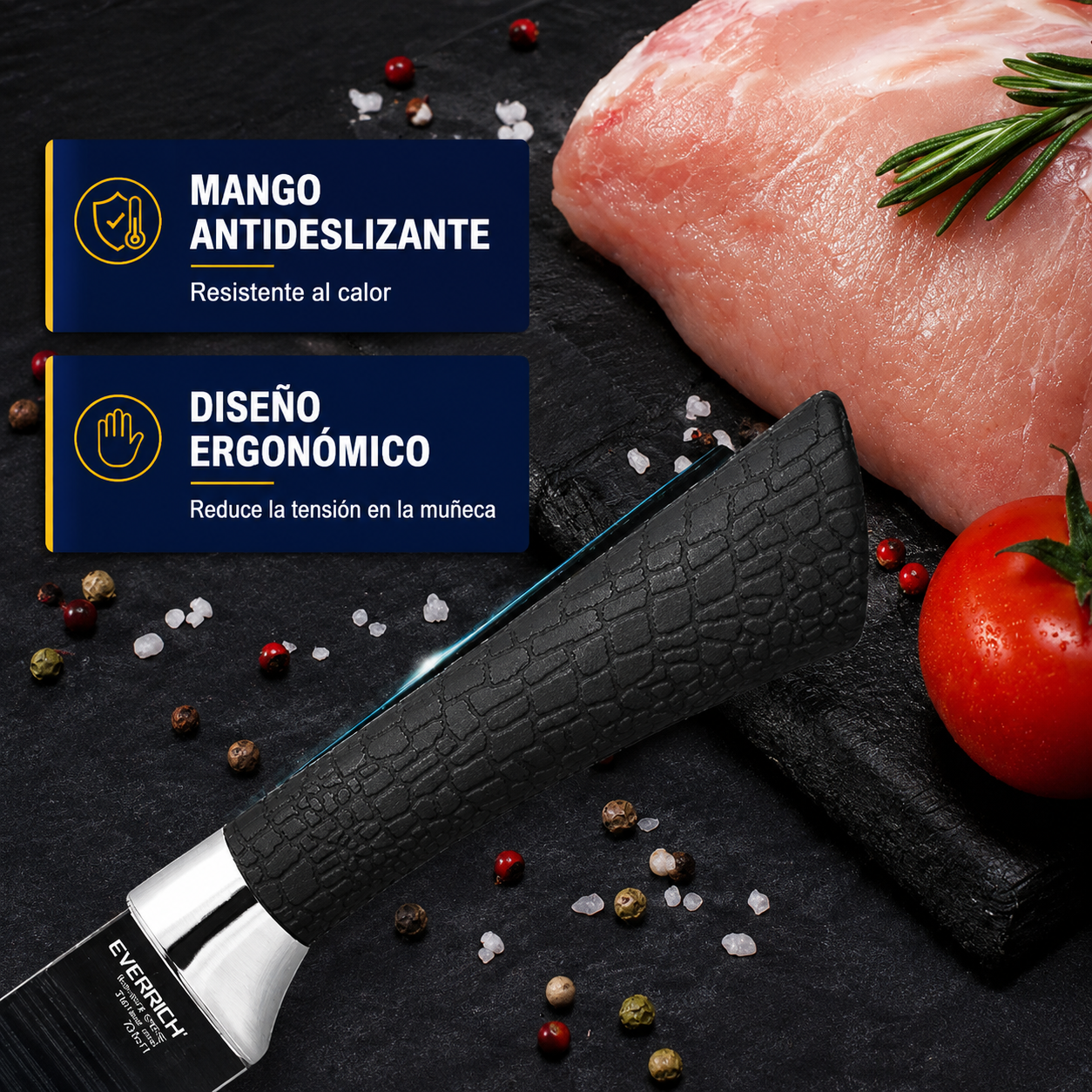 Set de Cuchillos Antiadherentes PRO | Especial Fiestas Patrias