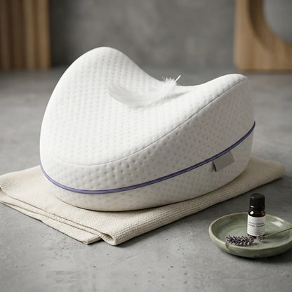 Almohada Ortopédica para Piernas: Alivio de Espalda y Caderas